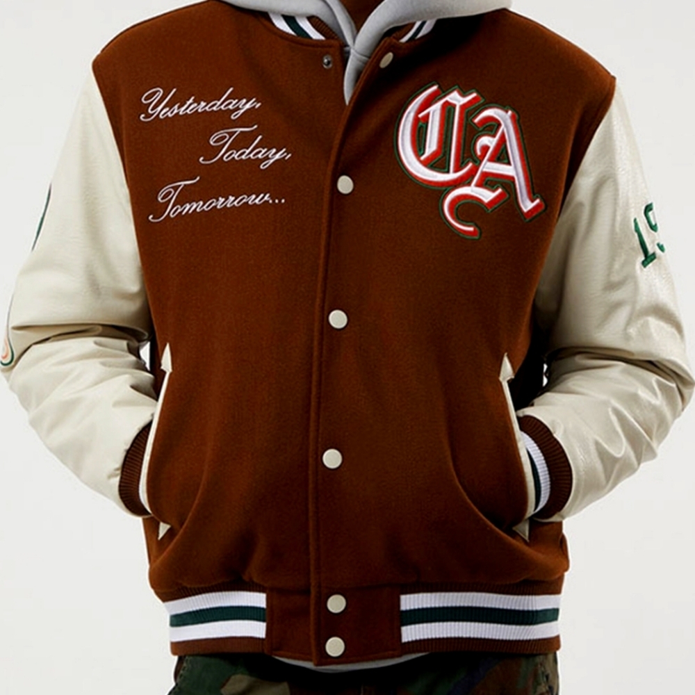 PacSun Paradise Varsity Jacket